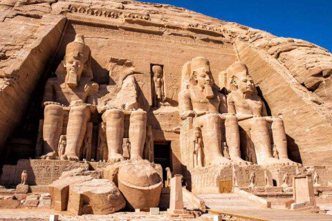 Ngôi đền có kiến trúc độc đáo bậc nhất Ai Cập -  Đền Abu Simbel
