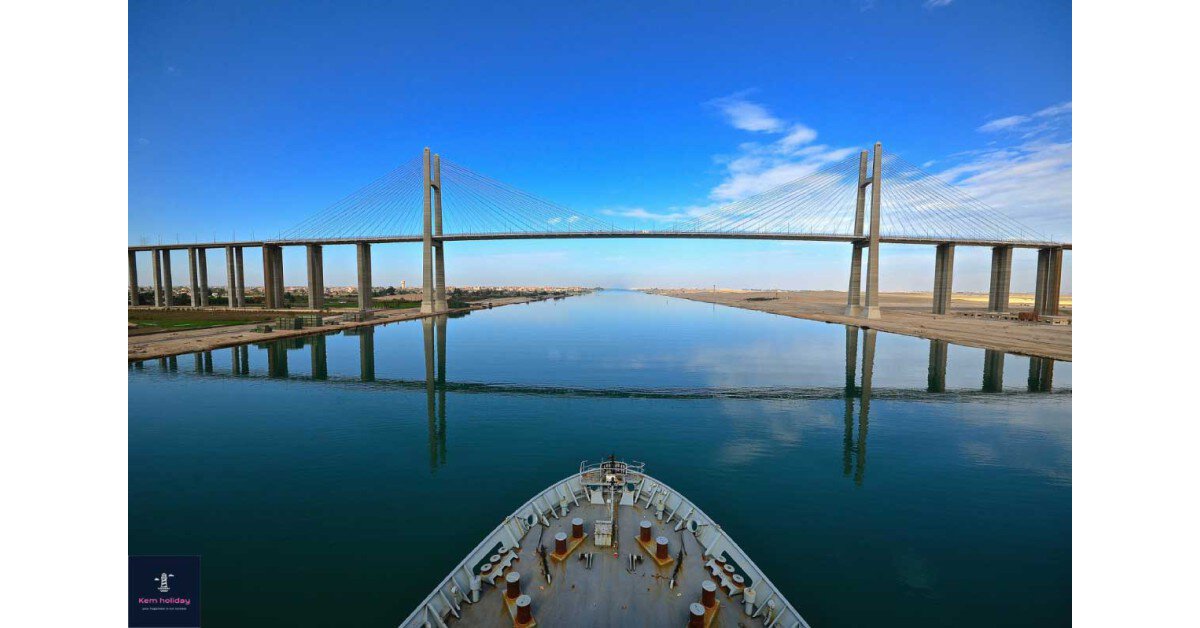 Giấc mộng lớn của Đế Vương đã thành hiện thực - kênh đào Suez