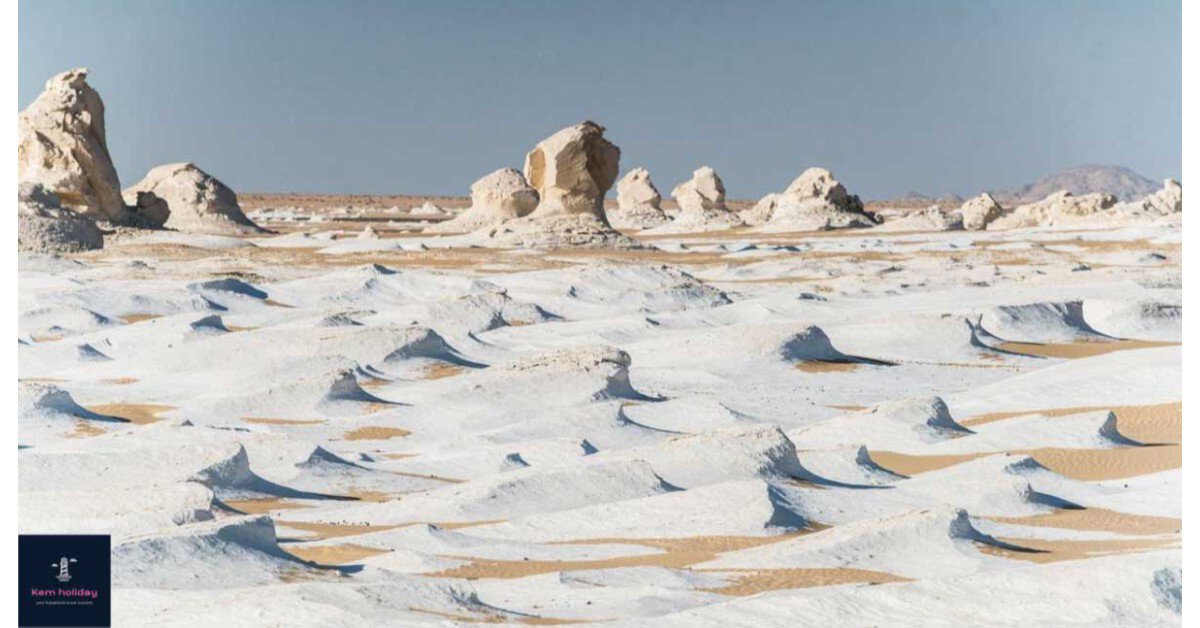 Món quà mà thiên nhiên ban tặng cho Ai Cập - Sa mạc trắng , sa mạc đen