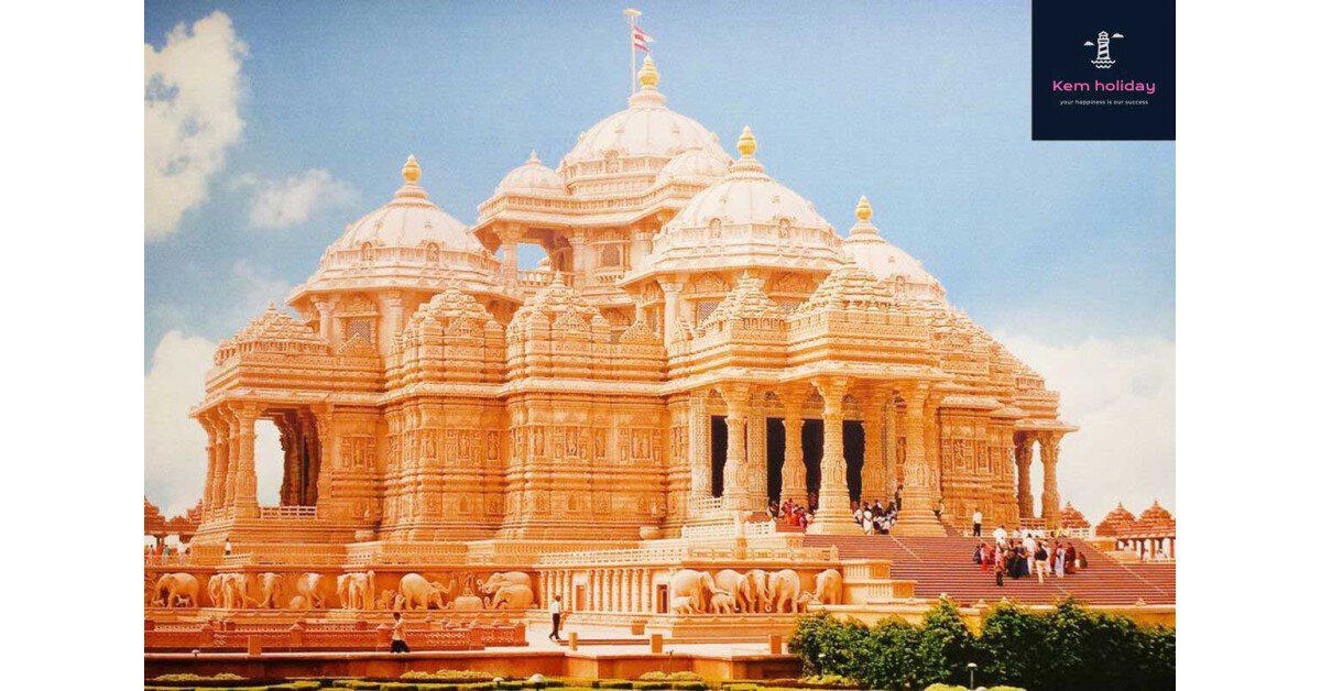 Đền Akshardham - Kỳ quan kiến trúc và nghệ thuật tâm linh của Ấn Độ