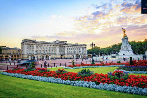Khám phá kiến trúc xa hoa của cung điện Buckingham