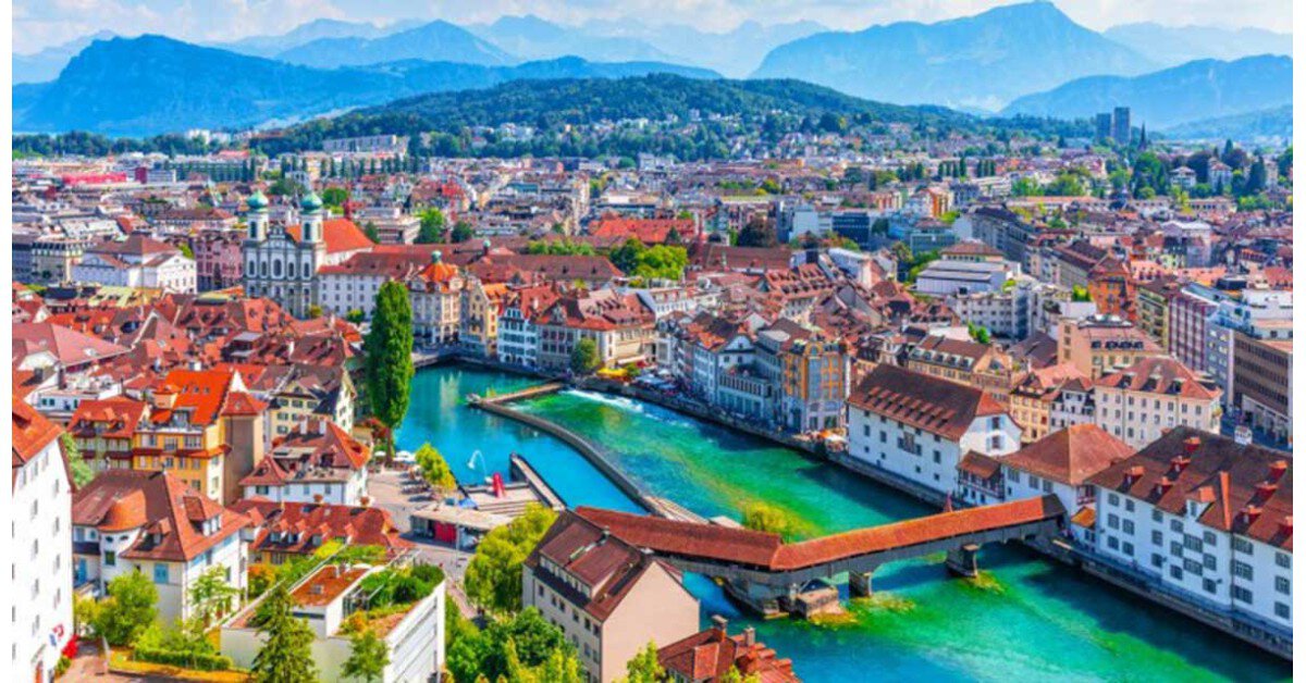 Thành phố Lucerne - Địa điểm quyến rũ nhất Thụy Sĩ 
