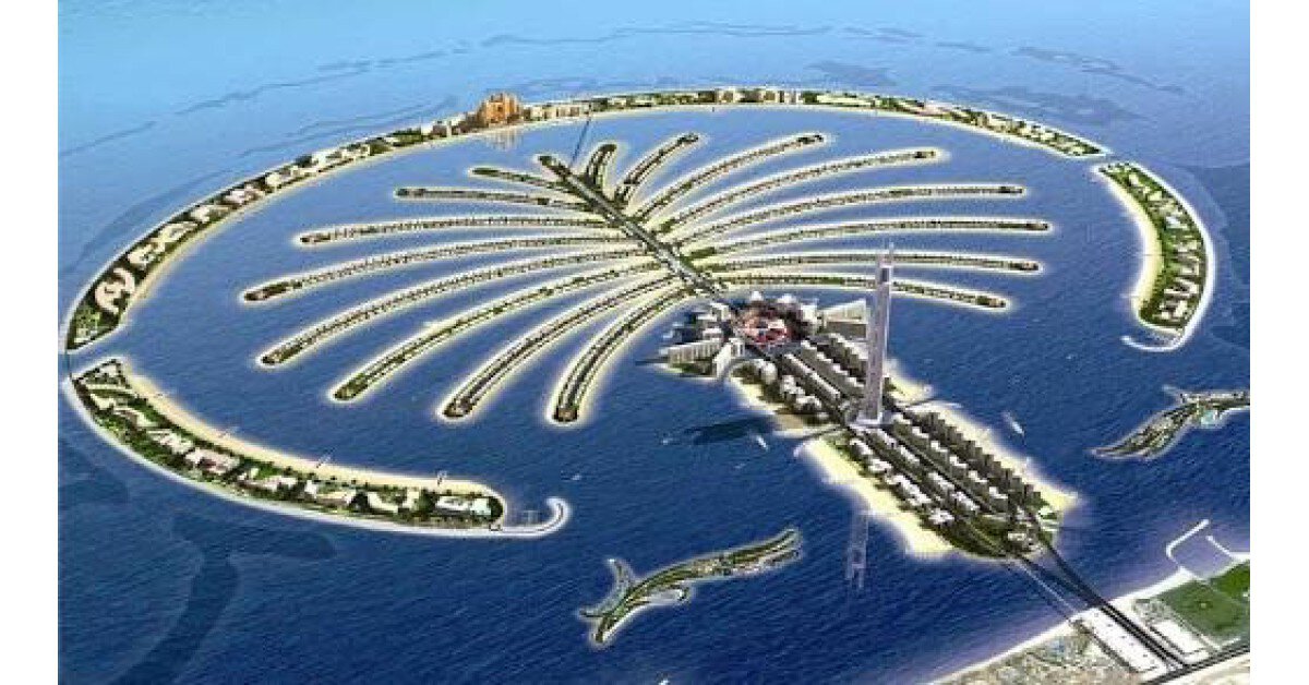 Đảo cọ palm jumeriah ở Dubai