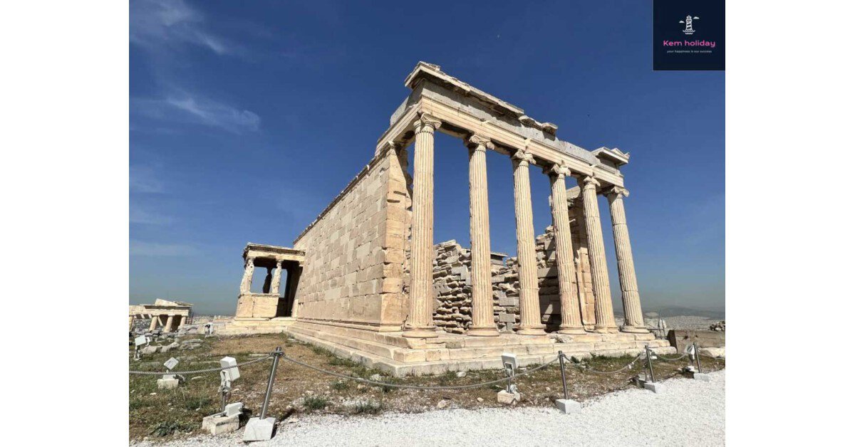 Khám phá đền Athena - tuyệt tác kiến trúc Hy Lạp cổ đại.