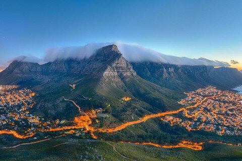 Núi Bàn - Table mountain - vùng đất  thần tiên ở Nam Phi 