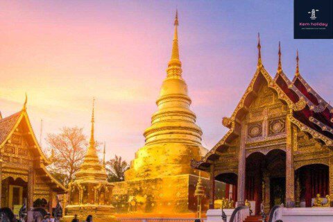 Khám phá nét đẹp tuyệt vời của Chùa Phrathat Doi Suthep ở Chiang Mai