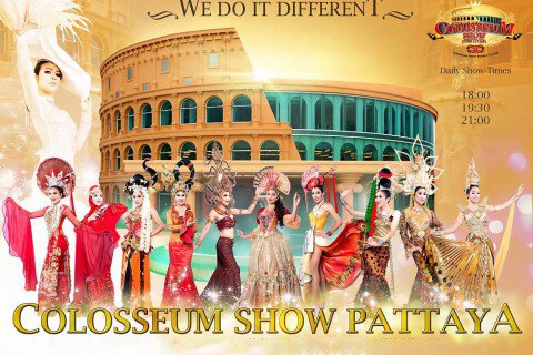 Show Colosseum ở Pattaya - show diễn nghệ sĩ chuyển giới