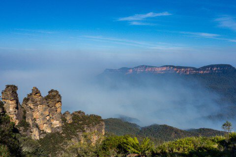Núi xanh - Blue Mountains, ngọn núi kỳ lạ ở Australia