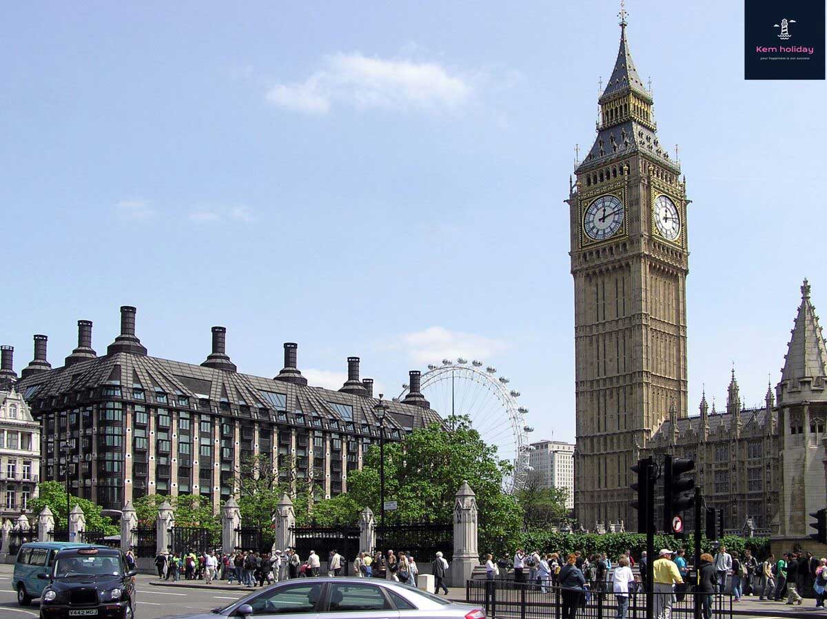 Tháp đồng hồ Big Ben - Biểu tượng lịch sử của Anh Quốc