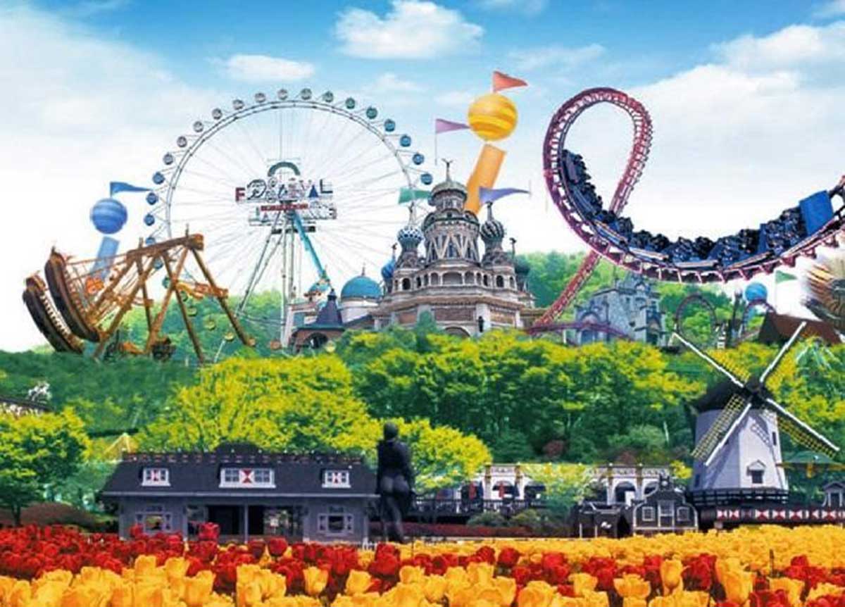 công viên Everland - địa điểm vui chơi giải trí lớn nhất Hàn Quốc